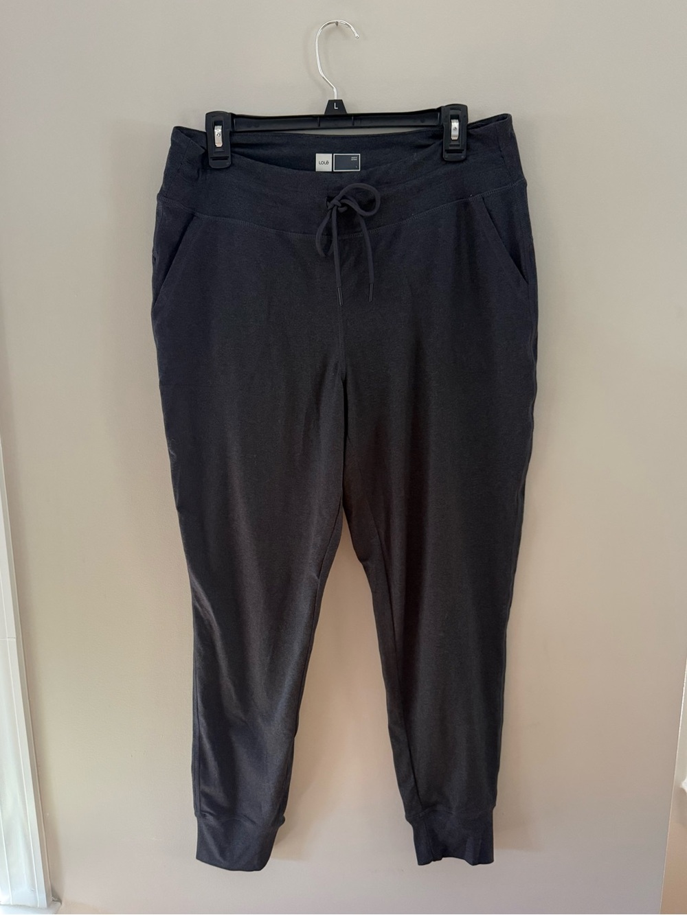 Lole Black Track Jogger Pants